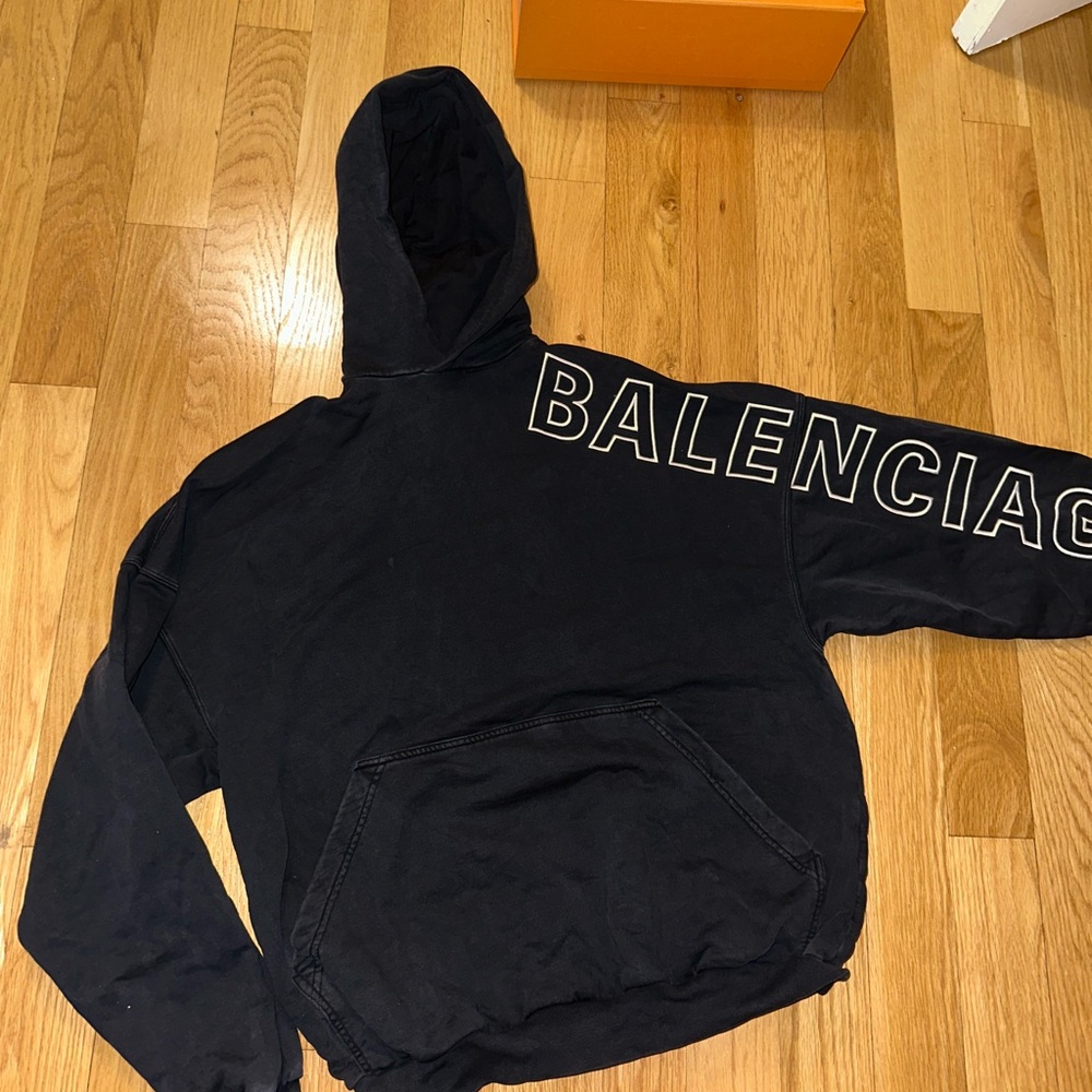 Balenciaga Black Hoodie